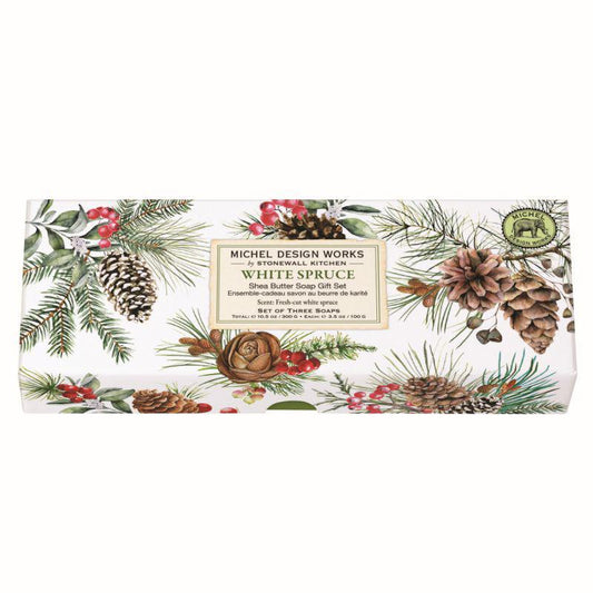 Michel Design Works - White Spruce Soap Gift Set 857362