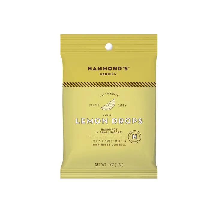 Hammond's Candies - Drops Lemon Grab-N-Go 4 oz - DR52108