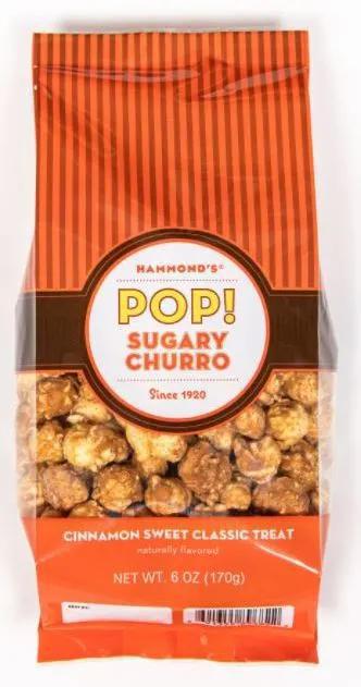 Hammond's Candies - Popcorns - Churro 6 oz - 1032-1674R