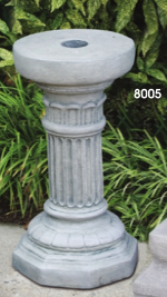 Massarelli's - 19" Thin Fluted Pedestal 8005