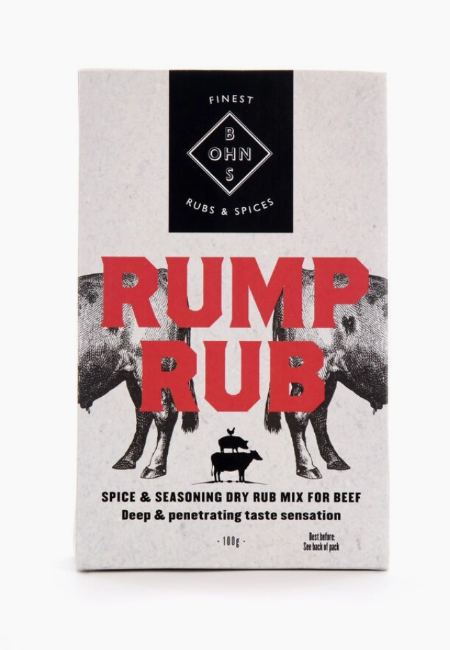 BOHNS - Rump Rub: Dry Meat Rub 100g DISCO