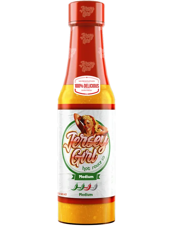 Jersey Girl Hot Sauce Medium 5.2 oz DISCOSVF