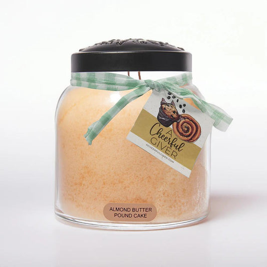 A Cheerful Giver - Almond Butter Pound Cake - Papa Candle 34 oz - JP46