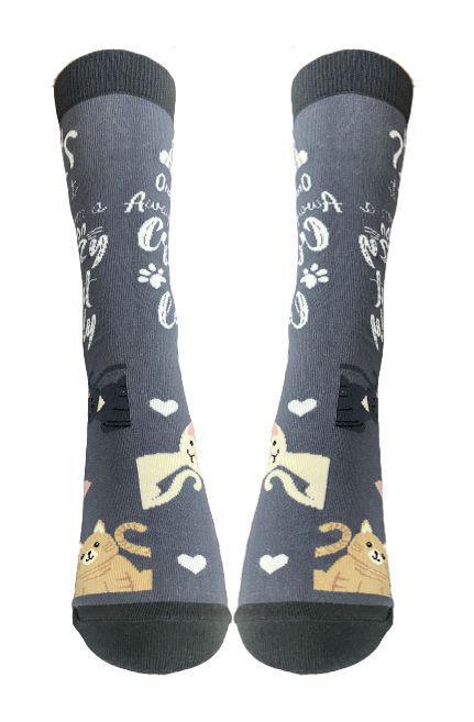 E&S Pets - Crazy Cat Lady Full Body Socks 800 FB-229