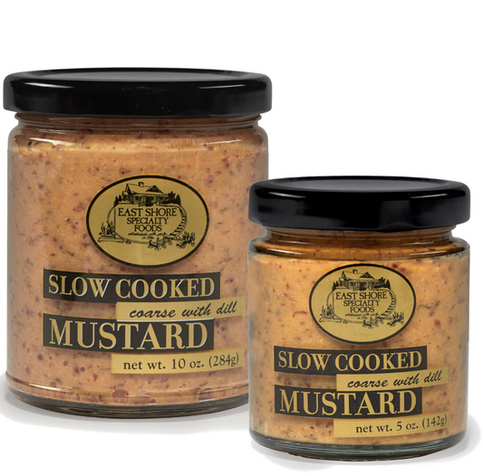 East Shore Specialty Foods - Coarse Mustard with Dill Mustard - 5oz Jar  MCD5