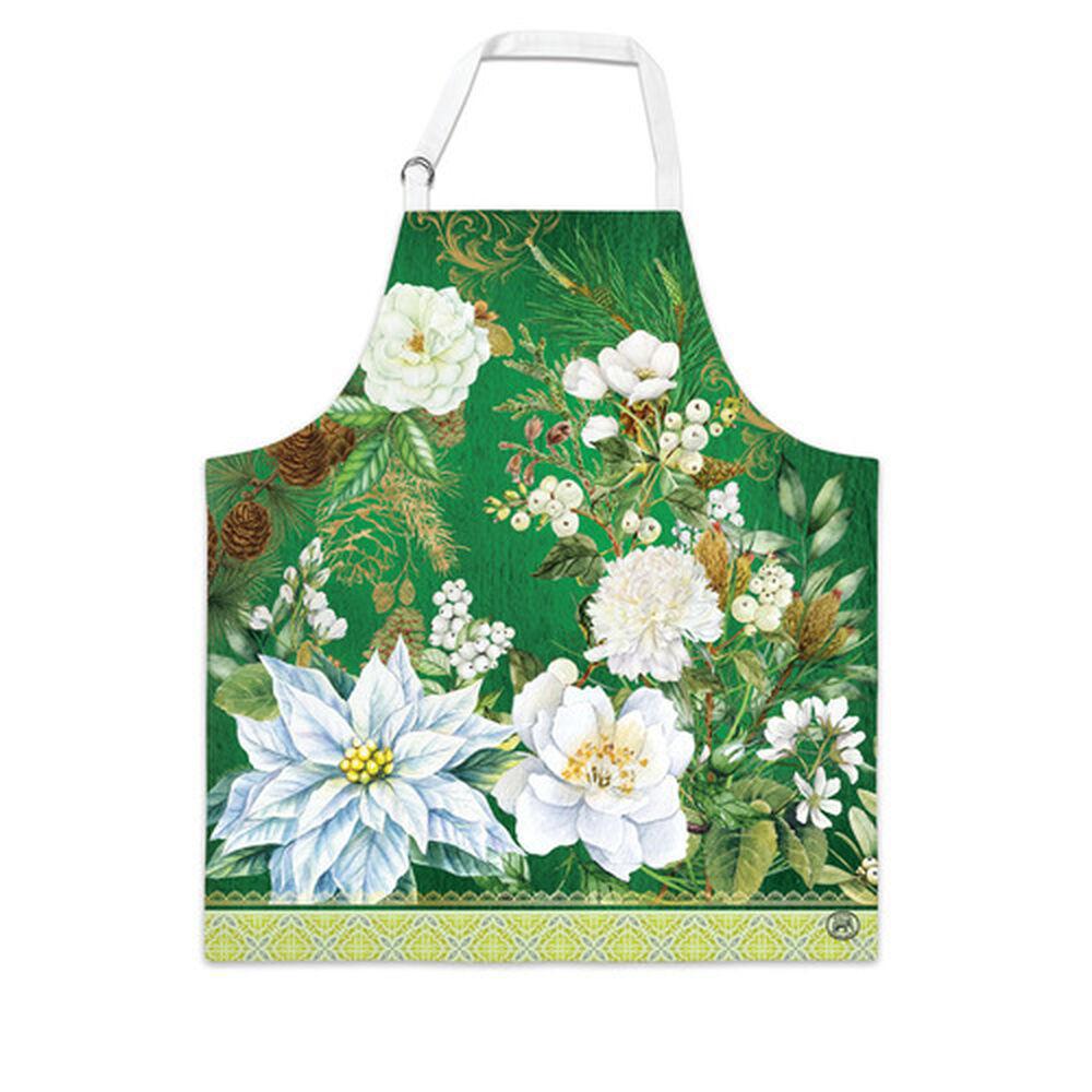 Michel Design Works - Winter Blooms Apron 811395