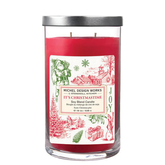 Michel Design Works - It's Christmastime Large Tumbler Candle 19 oz 837396