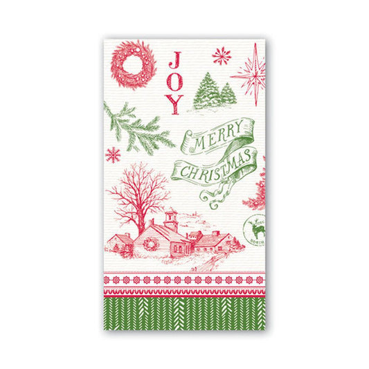 Michel Design Works - It's Christmastime Hostess Napkin 807396