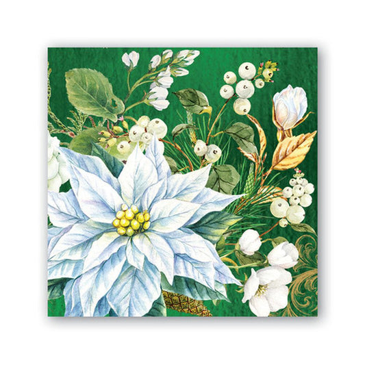 Michel Design Works - Winter Blooms Luncheon Napkin 817395