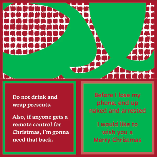 Drinks On Me: Napkins:  Xmas Lose Phone Pack of 20, 7053