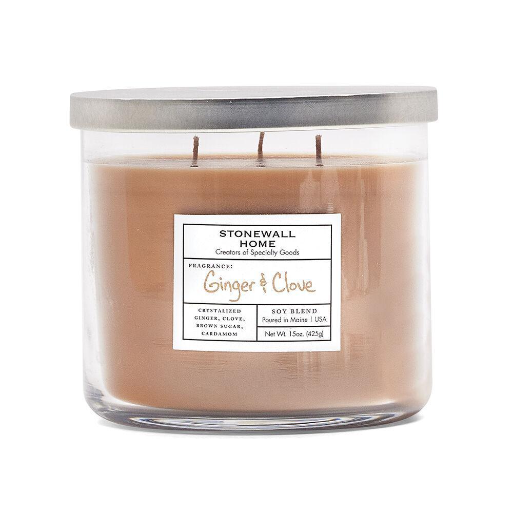 Stonewall Kitchen - Ginger & Clove - Candle 15 oz Bowl 651526