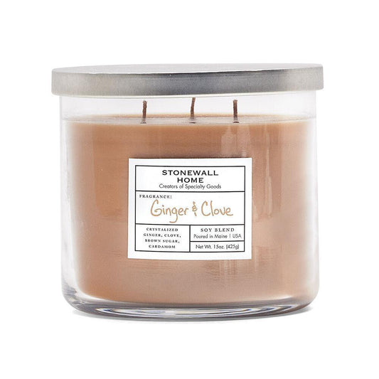 Stonewall Kitchen - Ginger & Clove - Candle 15 oz Bowl 651526