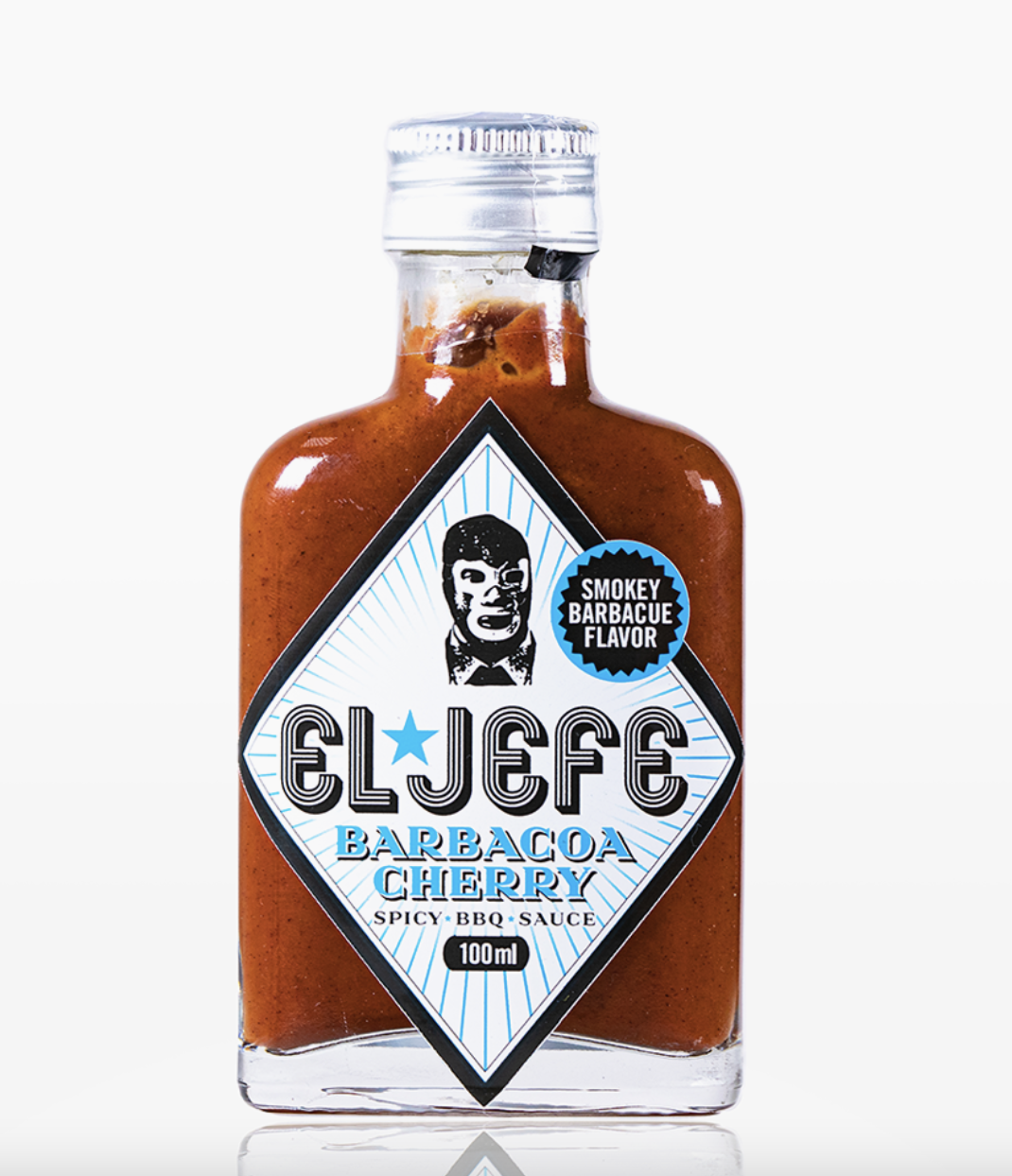 El Jefe's Hot Sauce - Hot Sauce Barbecue Cherry (Medium Hot) - 100ml DISCO