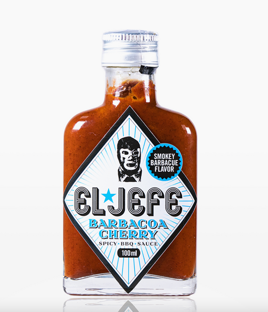 El Jefe's Hot Sauce - Hot Sauce Barbecue Cherry (Medium Hot) - 100ml DISCO