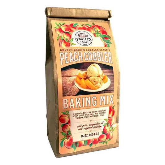 Fowler's Mill - Peach Cobbler Mix 16 oz