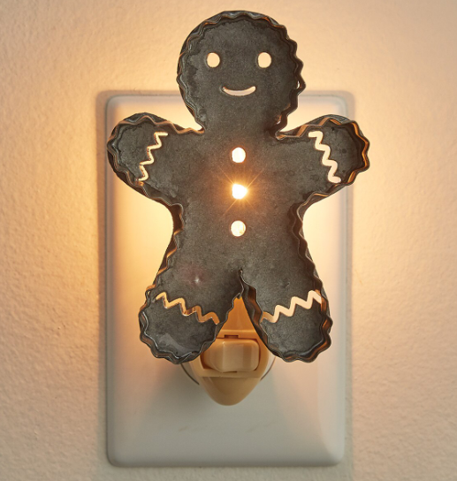 Park Designs - Gingerbread Night Light - 8999-998