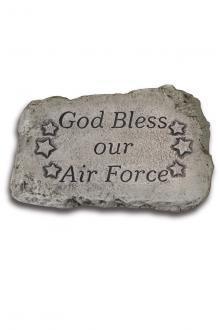 Massarelli's - 10" Stone God Bless Our Air Force 1849 DISVEN
