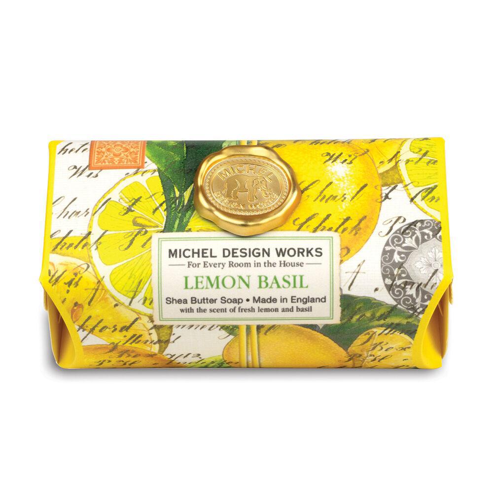 Michel Design Works -  Lemon Basil Large Soap Bar SOAL8