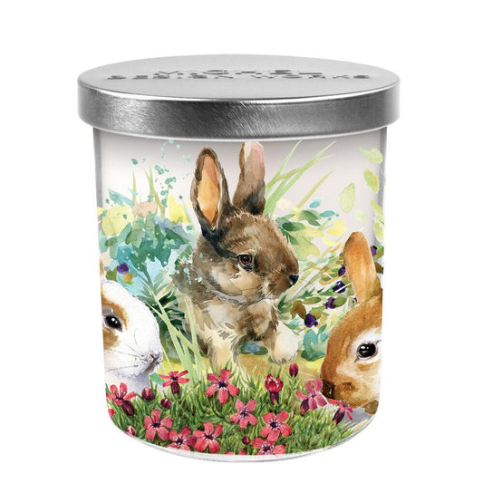 Michel Design Works - Bunny Meadow Candle Jar with Lid 831382