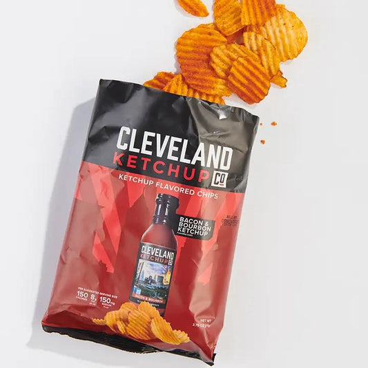 Cleveland Ketchup Co. - Bacon & Bourbon Ketchup Chips 8 oz