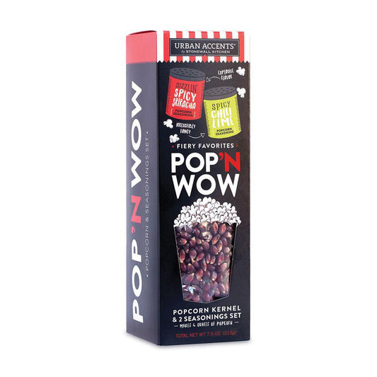 Stonewall Kitchen Urban Accents Pop'N Wow™ Gift Set - Fiery Favorites 1 gift 371904 DISCO