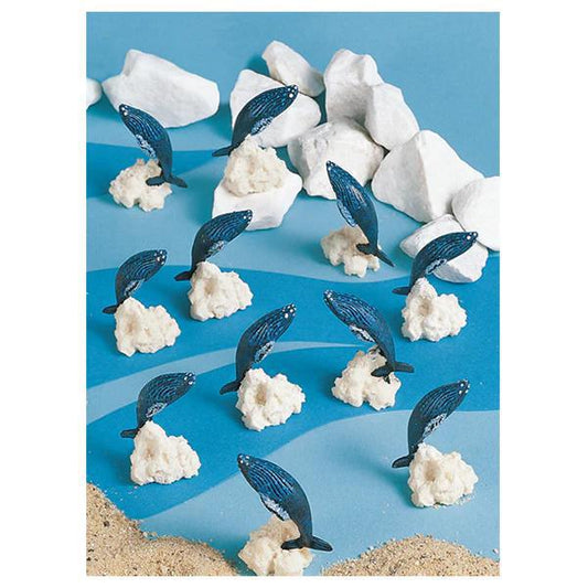 Land & Sea - Mini Blue Whale 1¾" - MBW100