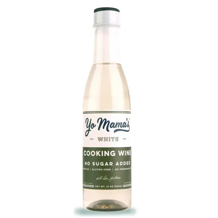 Yo Mama's Foods - White Cooking Wine 13 oz - 1082