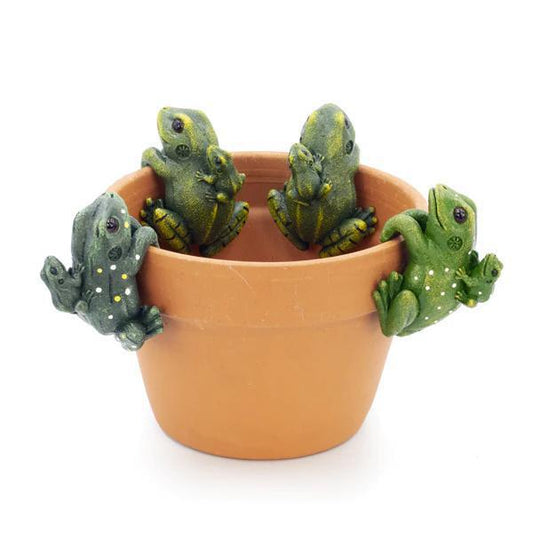 Land & Sea - Medium Double Frog Pot Hanger 3" PH153