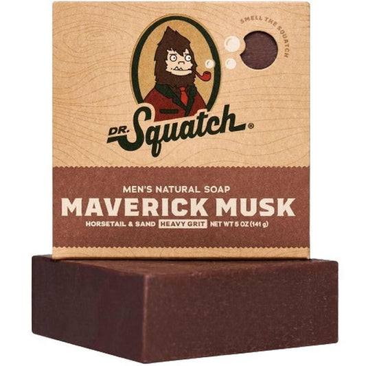 Dr. Squatch - Maverick Musk Bar Soap - WH-BAR-MAM-01