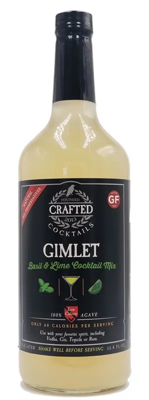 Crafted Brand Company Cocktail Mixes - Gimlet  33.5 oz DISCO