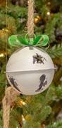 Small Colorful Christmas Bell White #7 (H) - ZR195519