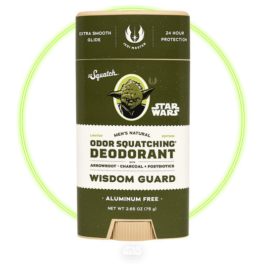 Dr. Squatch - Star Wars - Wisdom Guard Deodorant 2.65 oz - WH-DEO-WDG-01