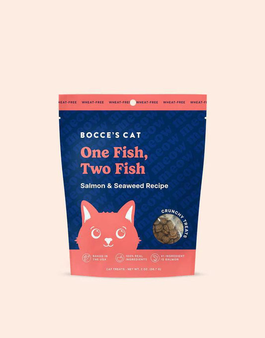 Bocce's Bakery - One Fish, Two Fish Cat Treats 2 oz - 24585585