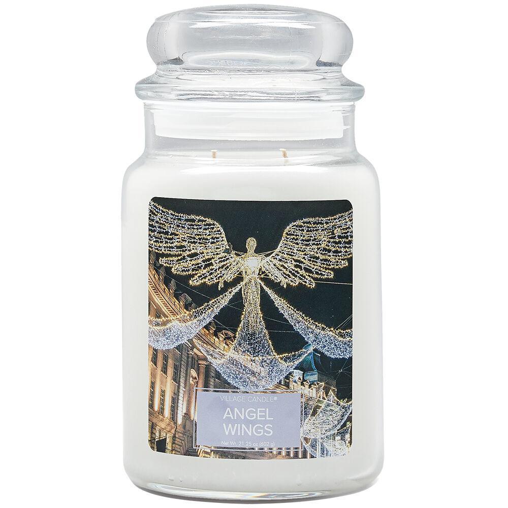 Stonewall Kitchen Angel Wings - Large Glass Dome - Seasonal* 21.25 oz jar 4260179