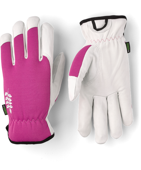 Hestra Gloves - Kobalt Garden - Fuchsia - Size 9 - 73180-930-09