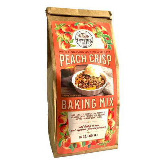 Fowler's Mill - Peach Crisp Mix 16 oz