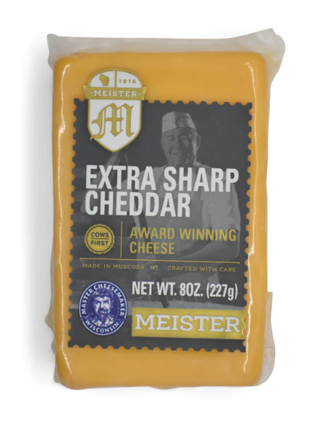 Meister Cheese - Extra Sharp Cheddar 8oz