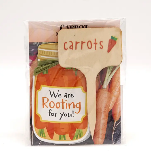 Imagine Design - Veggie Bundles Magnet and Seed Gift Pack - Carrot 11101