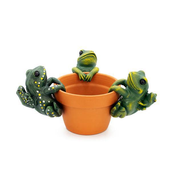 Land & Sea - Jumbo Double Frog Pot Hanger 6" PH614