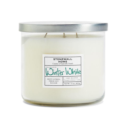 Stonewall Kitchen Candle Winter White - 15 oz Bowl 651515