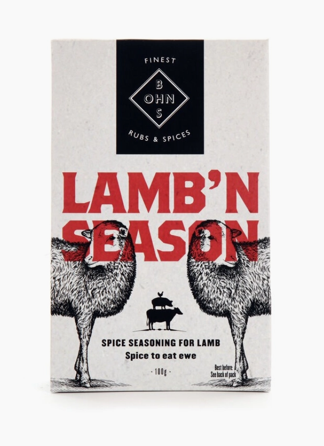 BOHNS - Lamb'N Season: Dry Meat Rub 100g DISCO