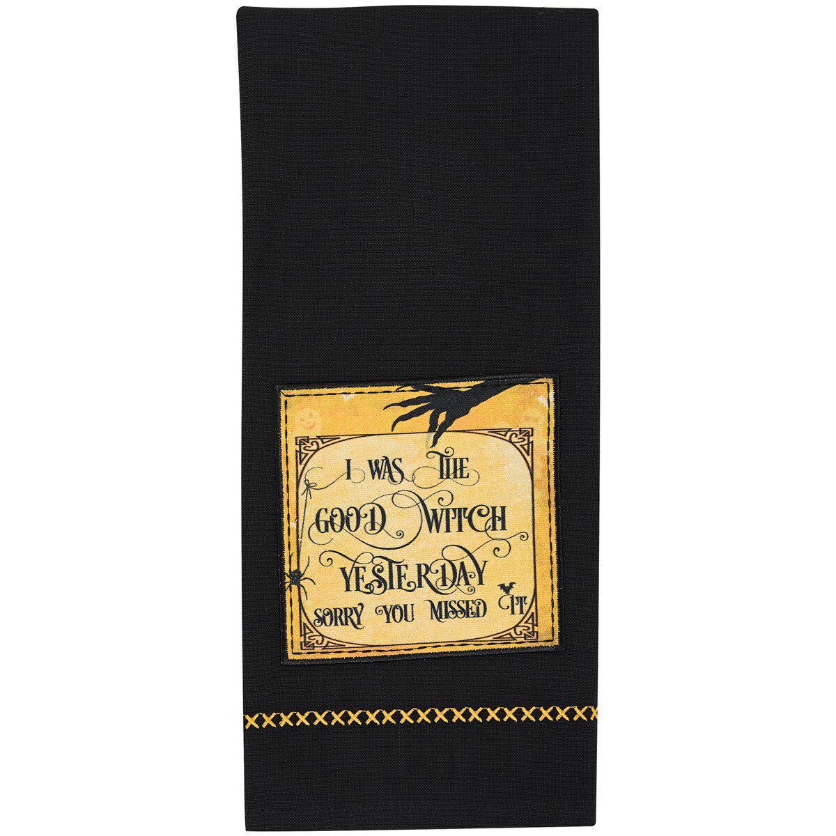 Park Designs - I Was the Good Witch Decorative Dishtowel - 7499-460