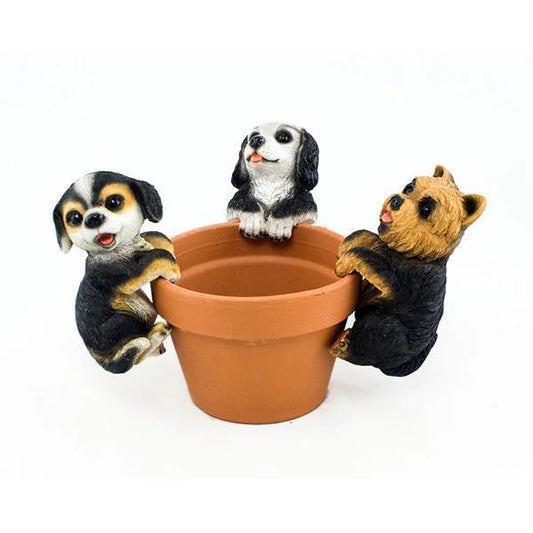 Land & Sea - Jumbo Puppies Pot Hanger PH604