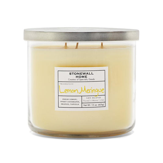 Stonewall Kitchen Lemon Meringue Candle - 15 oz Bowl 651517