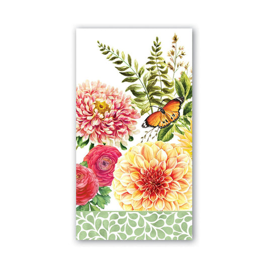 Michel Design Works - Dahlias Hostess Napkin 807418