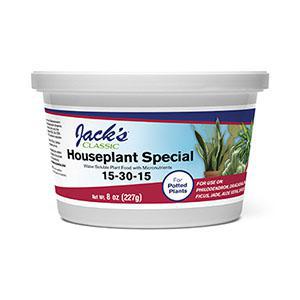 Jacks Classic 8oz 15-30-15 Houseplant Special Fertilizer 80060007