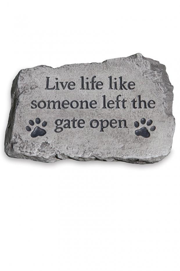 Massarelli's - 10" Stone Live Life Like Someone Left The Gate Open 1834