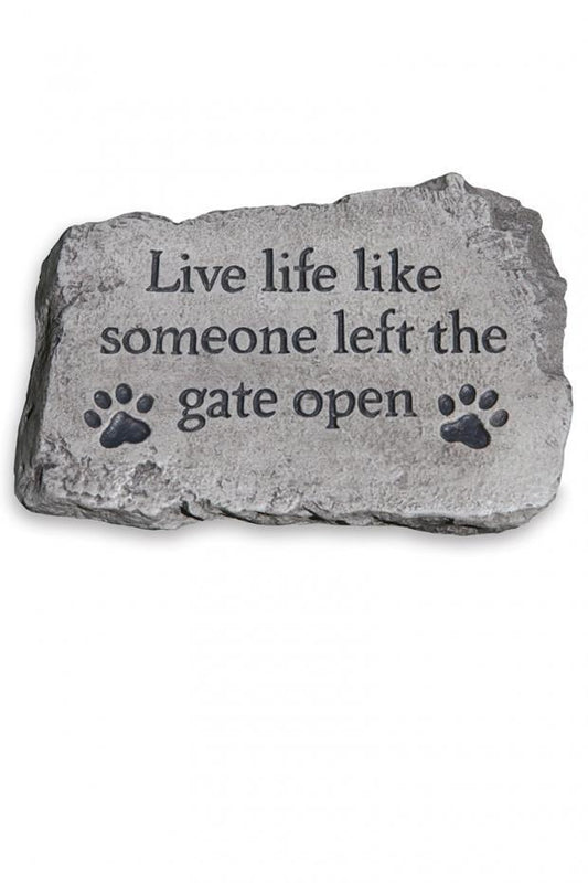 Massarelli's - 10" Stone Live Life Like Someone Left The Gate Open 1834