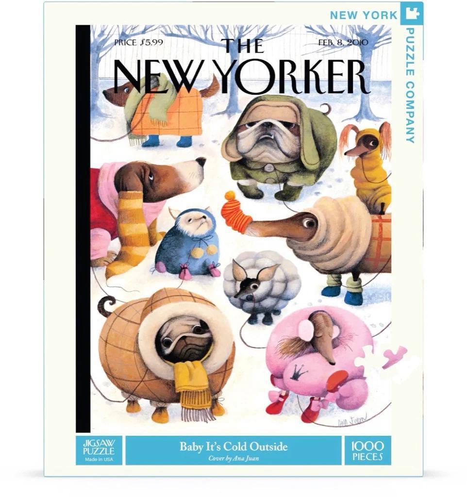 New York Puzzle Company - Baby It's Cold Outside - NY166