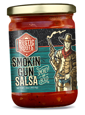 1 in 6 Snacks Rustic Roots - Salsa - Smokin Gun DISCO